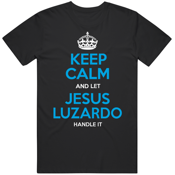 Jesus Luzardo Keep Calm Miami Baseball Fan T Shirt