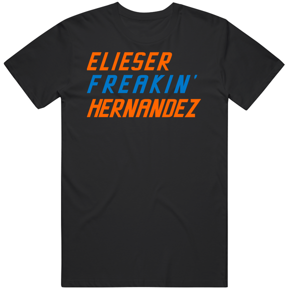 Elieser Hernandez Freakin Miami Baseball Fan T Shirt