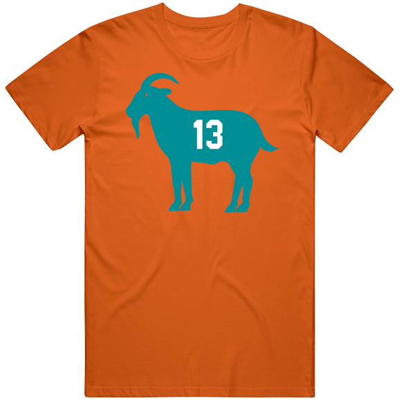 Dan Marino Goat 13 Miami Football Fan T Shirt