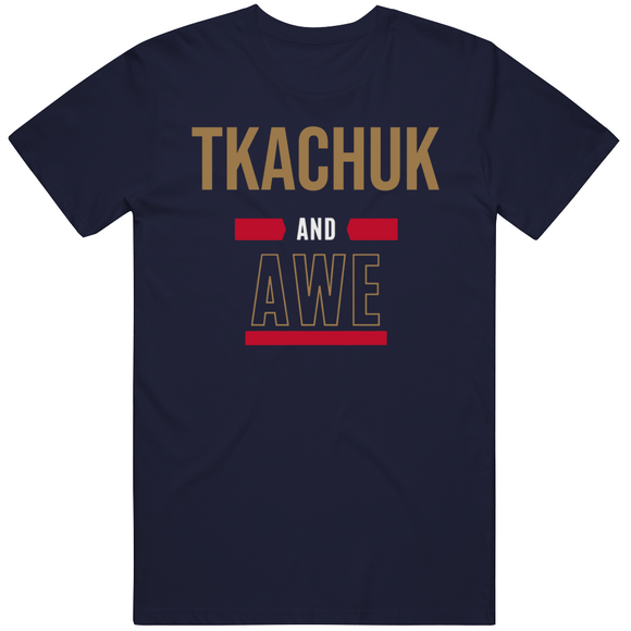 Matthew Tkachuk Tkachuk and Awe Florida Hockey Fan T Shirt