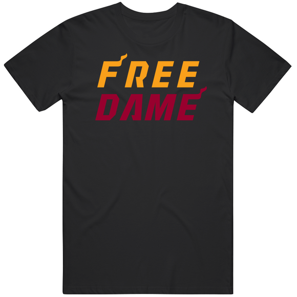 Damian Lillard Free Dame Miami Basketball Fan V2 T Shirt