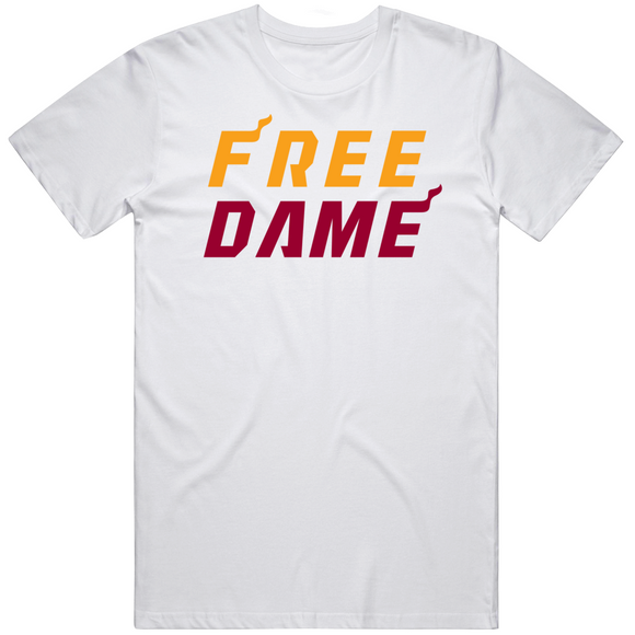 Damian Lillard Free Dame Miami Basketball Fan V3 T Shirt